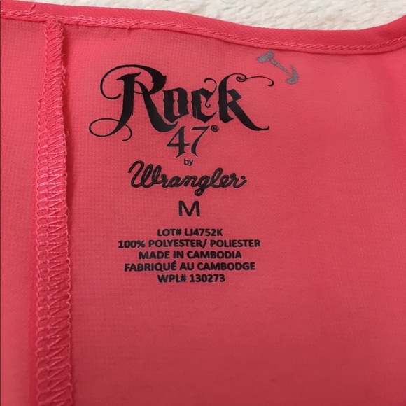 NWT Rock 47 by Wrangler top - Picture 2 of 4
